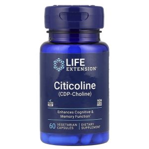 Citicoline (CDP-Choline), 60 Vegetarian Capsules của Life Extension