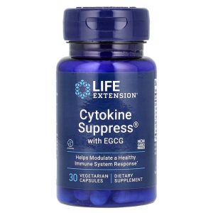 Cytokine Suppress with EGCG, 60 Vegetarian Capsules của Life Extension