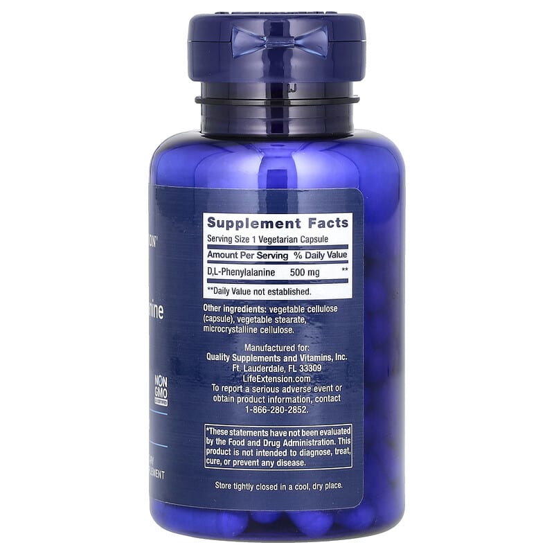 D-L Phenylalanine Capsules
