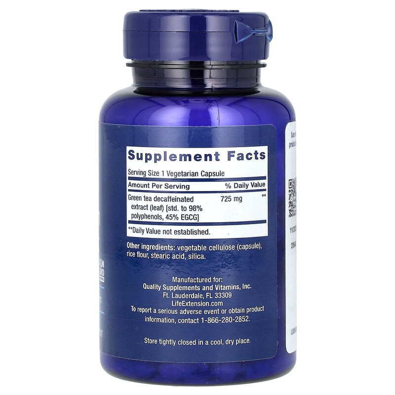 Decaffeinated Mega Green Tea Extract