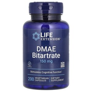DMAE Bitartrate, 250 mg, 100 Vegetarian Capsules của Life Extension