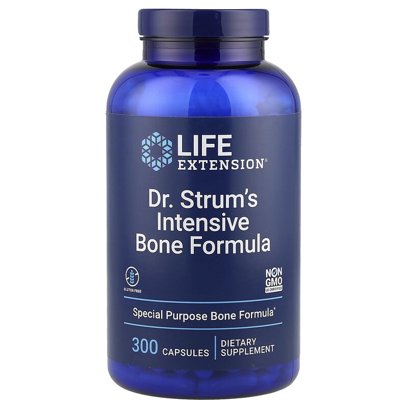 Dr. Strum's Intensive Bone Formula, 120 Tablets của Life Extension