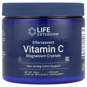 Effervescent Vitamin C Magnesium Crystals, 30 Packets của Life Extension