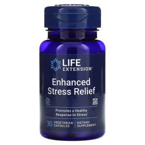 Enhanced Stress Relief, 60 Vegetarian Tablets của Life Extension