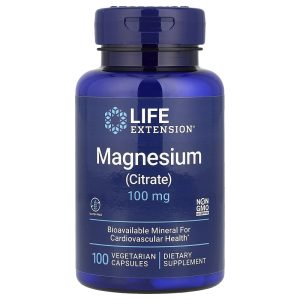 Magnesium Citrate, 100 Vegetarian Capsules của Life Extension