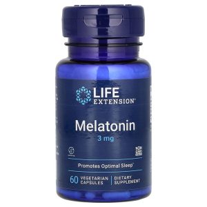 Melatonin, 3 mg, 60 Tablets của Life Extension