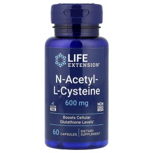 N-Acetyl L-Cysteine, 600 mg, 60 Vegetarian Capsules của Life Extension