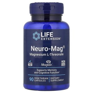 Neuro-Mag Magnesium L-Threonate, 90 Vegetarian Capsules của Life Extension