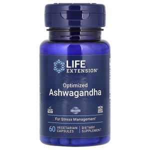 Optimized Ashwagandha Extract, 60 Vegetarian Capsules của Life Extension