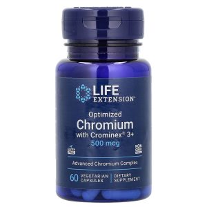 Optimized Chromium with Crominex 3, 60 Capsules của Life Extension