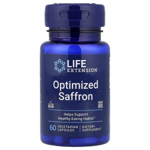 Optimized Saffron with Satiereal, 60 Vegetarian Capsules của Life Extension