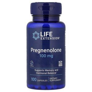 Pregnenolone, 100 mg, 30 Capsules của Life Extension
