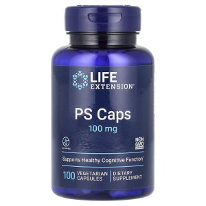 PS Caps, Phosphatidylserine, 100 mg, 60 Softgels của Life Extension