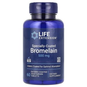 Specially Coated Bromelain, 500 mg, 60 Vegetarian Capsules của Life Extension