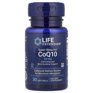 Super Ubiquinol CoQ10 with Enhanced Mitochondrial Support, 60 Softgels của Life Extension