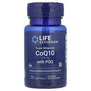 Super Ubiquinol CoQ10 with PQQ, 100 mg, 60 Softgels của Life Extension