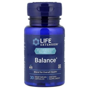 Florassist Balance, Probiotic Supplement, 60 Capsules của Life Extension